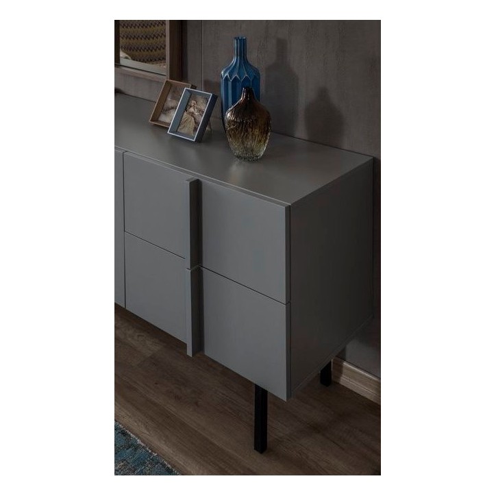 Salle à manger PLATE bois et gris Salle à manger PLATE bois et gris