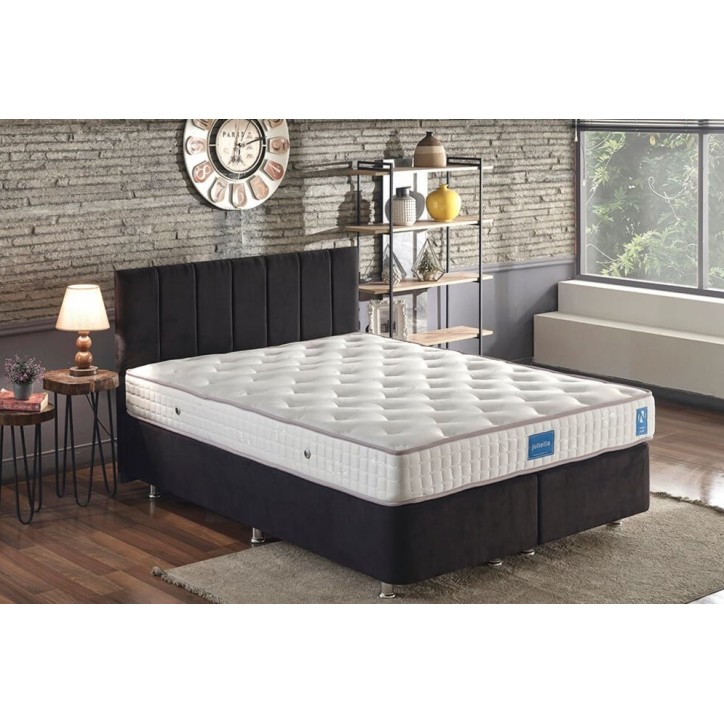 NIRON JULIETTE LUXE BED + matras en hoofdeinde 160x200 cm NIRON JULIETTE LUXE BED + matras en hoofdeinde 160x200 cm