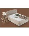 Cama cofre CAMELLI azul en varios tamaños