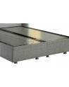 LIT coffre PLATINUM + matelas et tête de lit inclus 90/160x200 cm