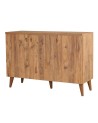 Buffet MOTTO 3 portes 128 cm chêne
