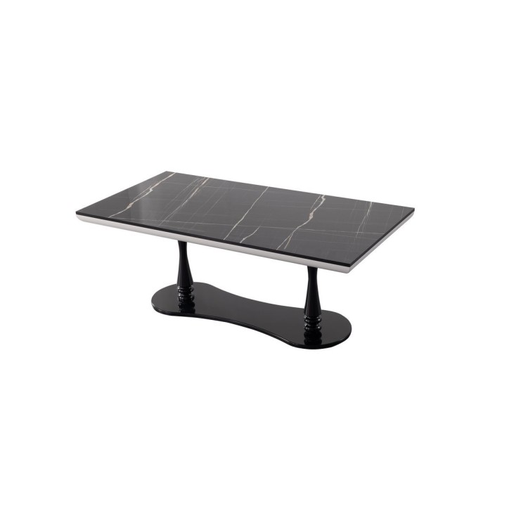 Salle à manger BIBLO blanc et noir Salle à manger BIBLO blanc et noir