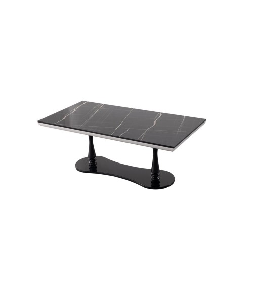 Salle à manger BIBLO blanc et noir