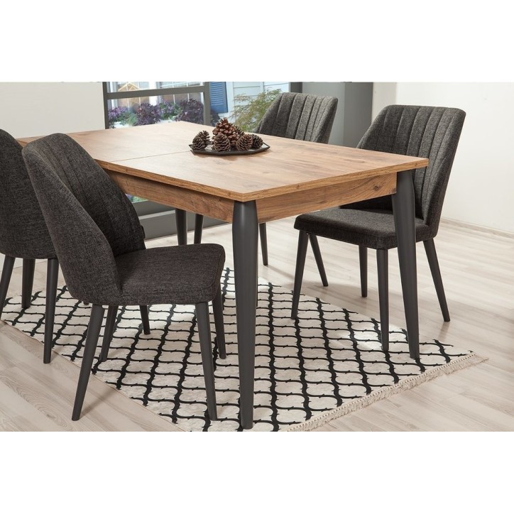 Salle à manger MEDULA 752 bois et gris