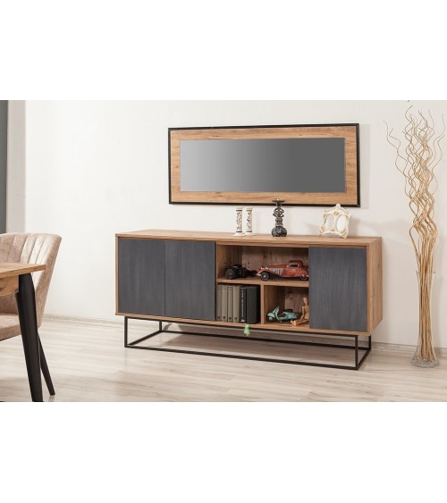 Salle à manger MEDULA 752 bois et gris