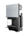 Takkapesä MAJA 8 BS ylöspäin aukeava ovi, lasi vasen, kaareva lasi