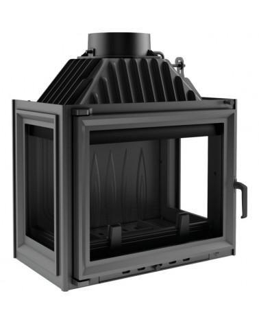 Inserto per camino MAJA 8 KW 3 lati in vetro