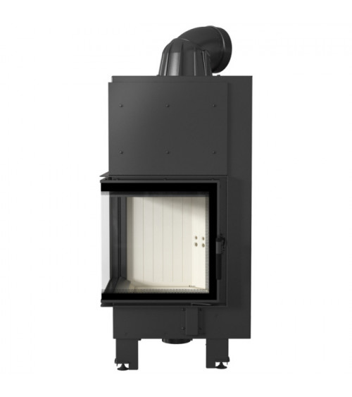 Insert cheminée MBN BS 12 vitre à gauche vitre courbée