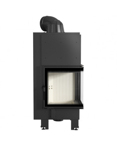 Inserto para chimenea MBN 12 cristal en el lado derecho cristal curvado