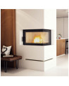 Insert cheminée MBO 15 vitre à droite