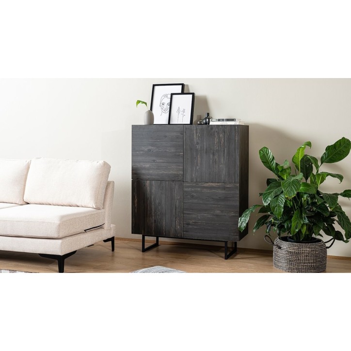 Buffet DARKER 100 cm anthracite