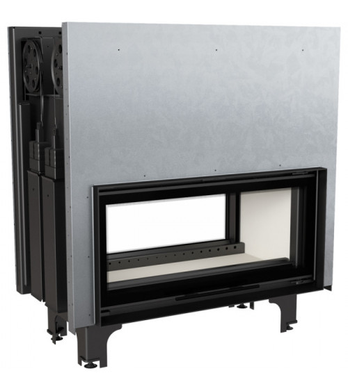 Insert cheminée MILA 16 TUNNEL ouverture relevable