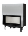 Inserto para chimenea NADIA 14 BS cristal en el lado izquierdo puerta de guillotina