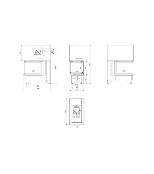 Takkasydän NBU 11 kW