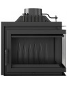 Inserto para chimenea  SMART MS 8 BS cristal en el lado izquierdo