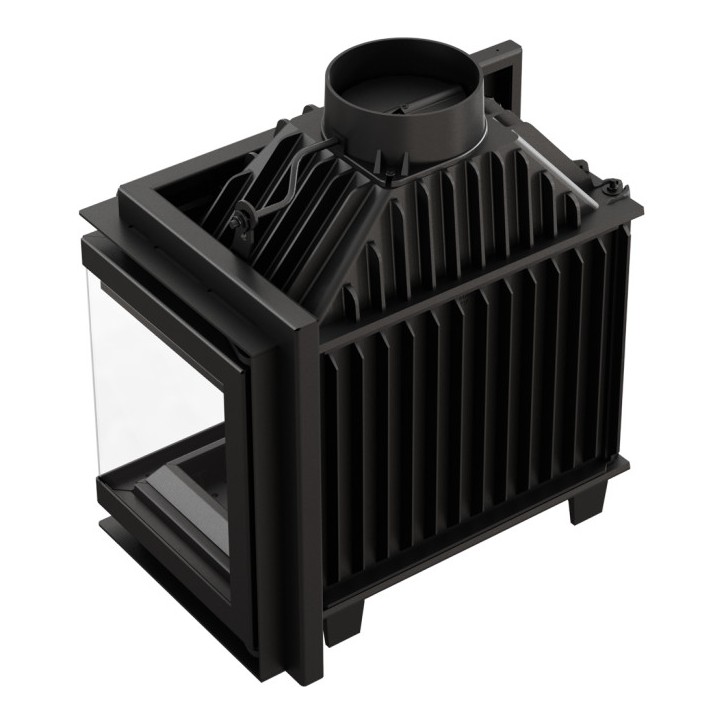 Insert cheminée SMART MS 8 vitre à droite
