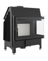 Inserto para chimenea ZIBI 12 BS cristal en el lado izquierdo