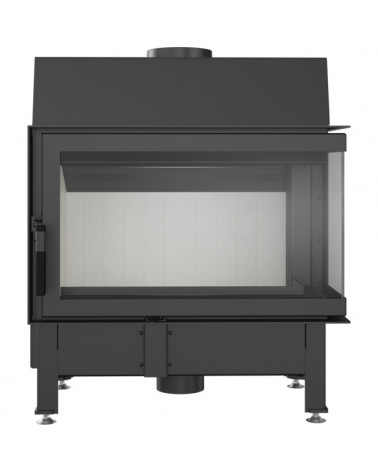 Insert cheminée ZIBI 12 vitre à droite