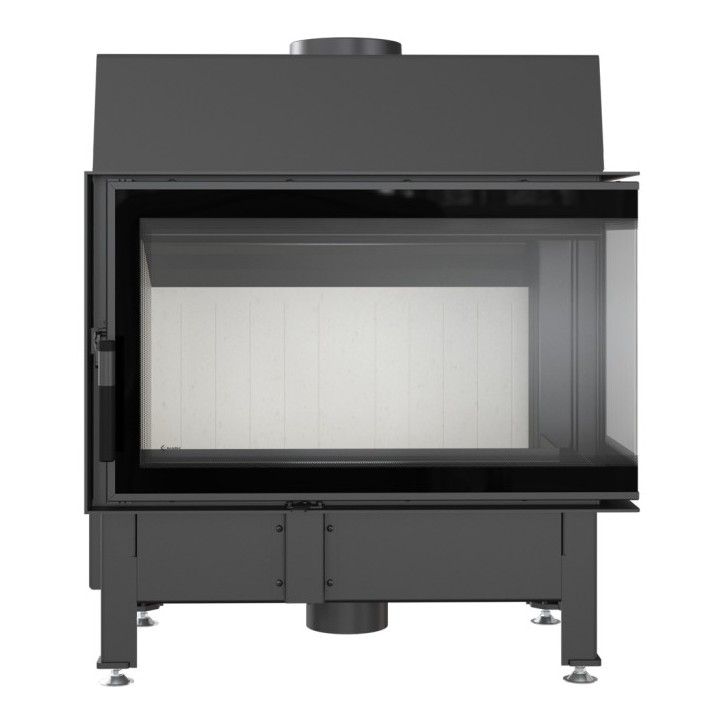 Insert cheminée ZIBI 12 BS DECO vitre à droite