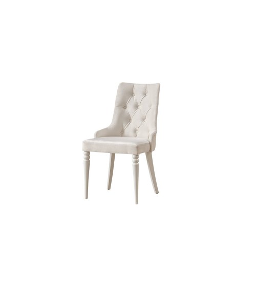 Salle à manger PANTHÈRE blanc et doré