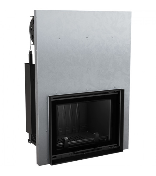 Inserire l'angolo camino Trivision 10 kw