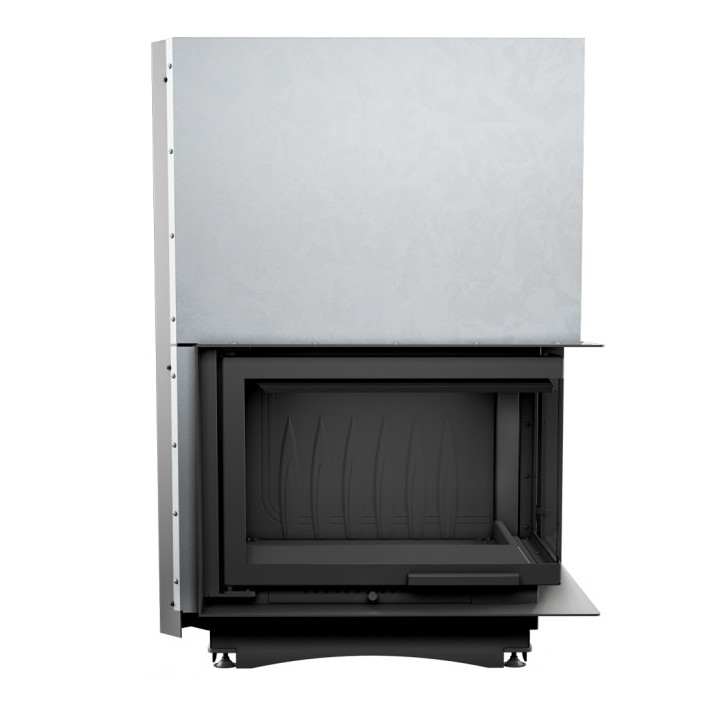 Insert cheminée ZUZIA 16 BS vitre à droite ouverture relevable Insert cheminée ZUZIA 16 BS vitre à droite ouverture relevable