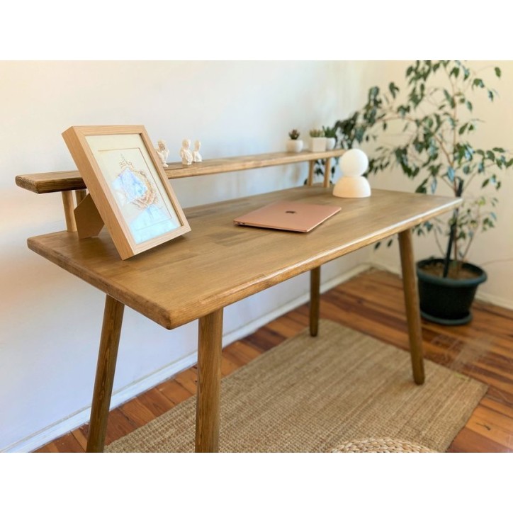 Mesa de madeira DEMAN 120 x 60 cm