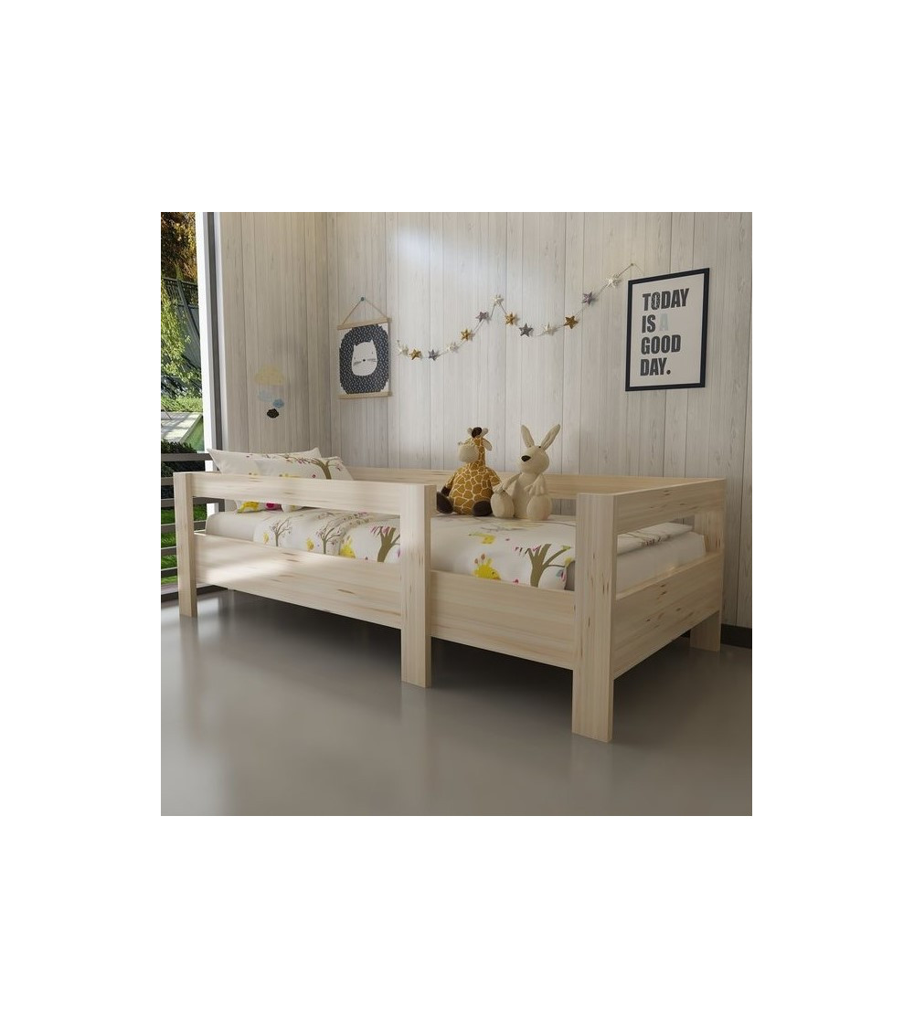 MONTESSORI PLUS-105 houten bed 90 x 190 cm