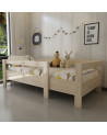 MONTESSORI PLUS-105 houten bed 90 x 190 cm