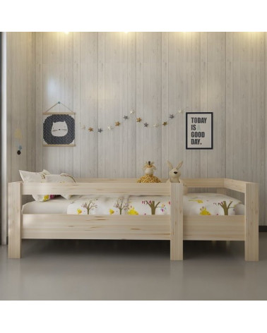 Cama en madera MONTESSORI PLUS-105 90 x 190 cm