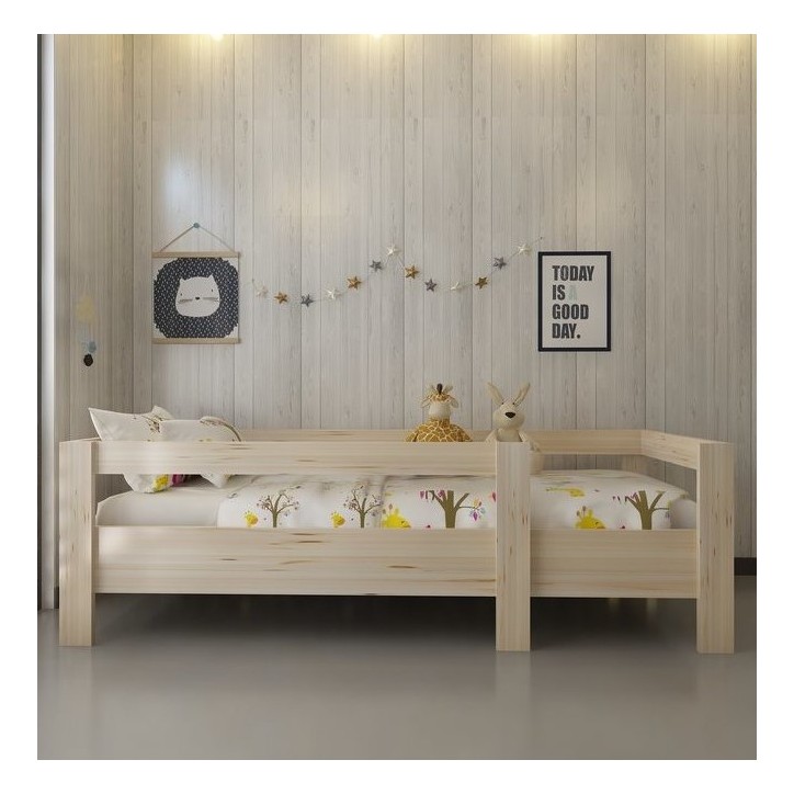 Letto in legno MONTESSORI PLUS-105 90 x 190 cm