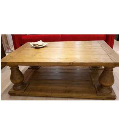 Mesa de centro en madera 120 x 80 cm