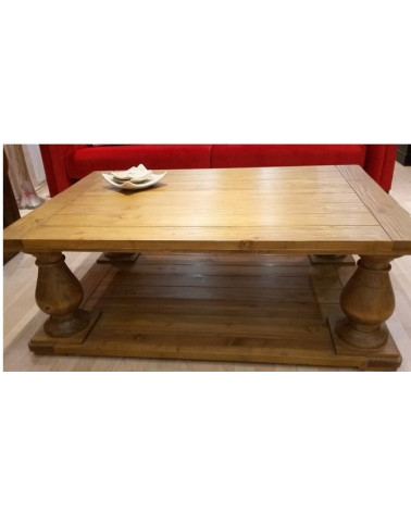 Mesa de centro en madera 120 x 80 cm