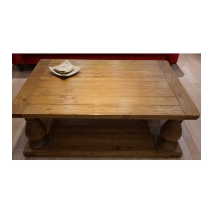 Table basse en bois 120 x 80 cm