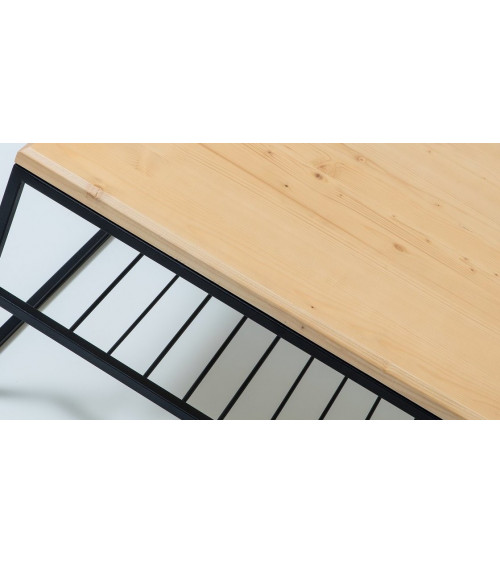 Tavolino in legno RACK 60 x 100 cm