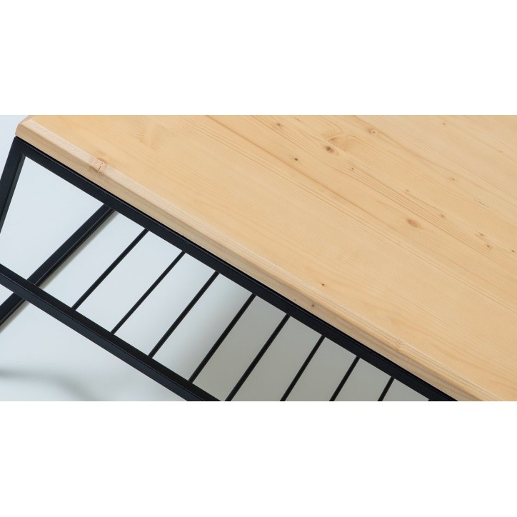 Tavolino in legno RACK 60 x 100 cm