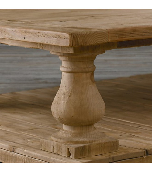 Houten salontafel VITA 140 x 80 cm