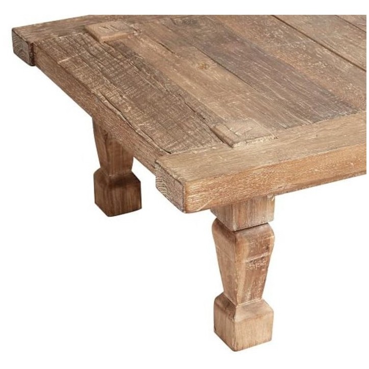 Mesa de centro en madera ENKA 140 x 80 cm