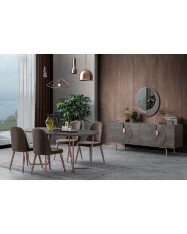 Salle à manger ETNA brun