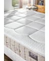 Matelas orthopédique double à ressorts ensachés LOLA ROS 160x200 cm