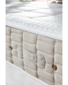 Matelas orthopédique double à ressorts ensachés LOLA ROS 160x200 cm