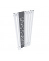 Radiateur eau chaude FLOWER blanc mat en plusieurs dimensions