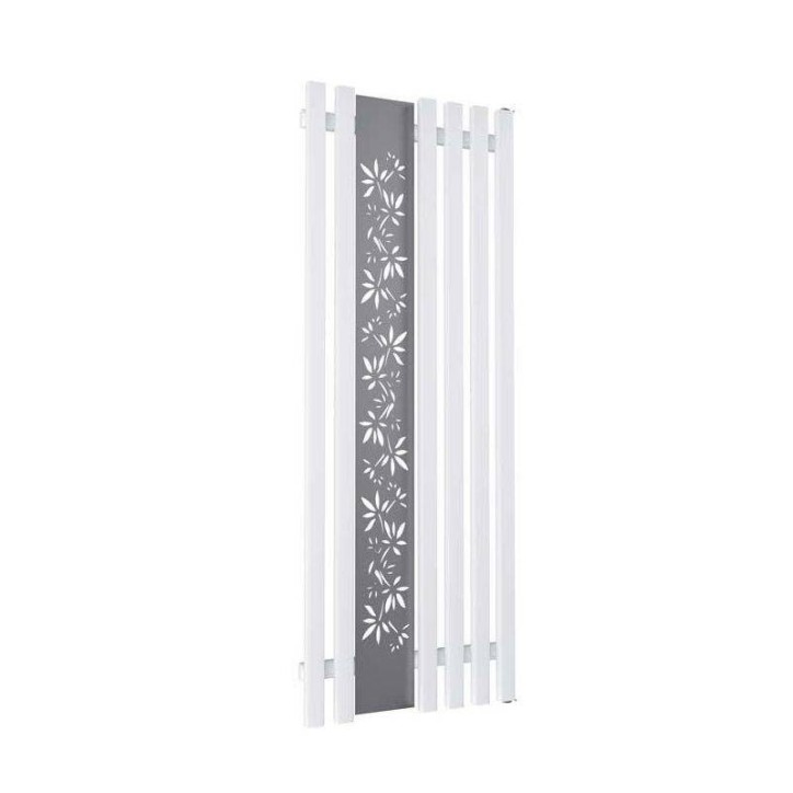 FLOWER mat witte warmwaterradiator in verschillende maten