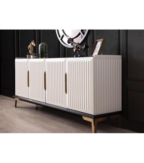 Salle à manger AKTIV blanc et doré