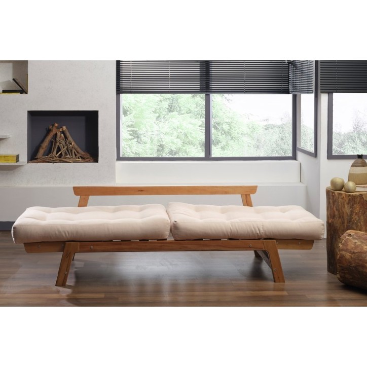 Canapé double convertible MORI en plusieurs couleurs