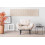 Fauteuil canapé simple convertible NITTA en plusieurs couleurs