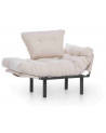 Fauteuil canapé simple convertible NITTA en plusieurs couleurs