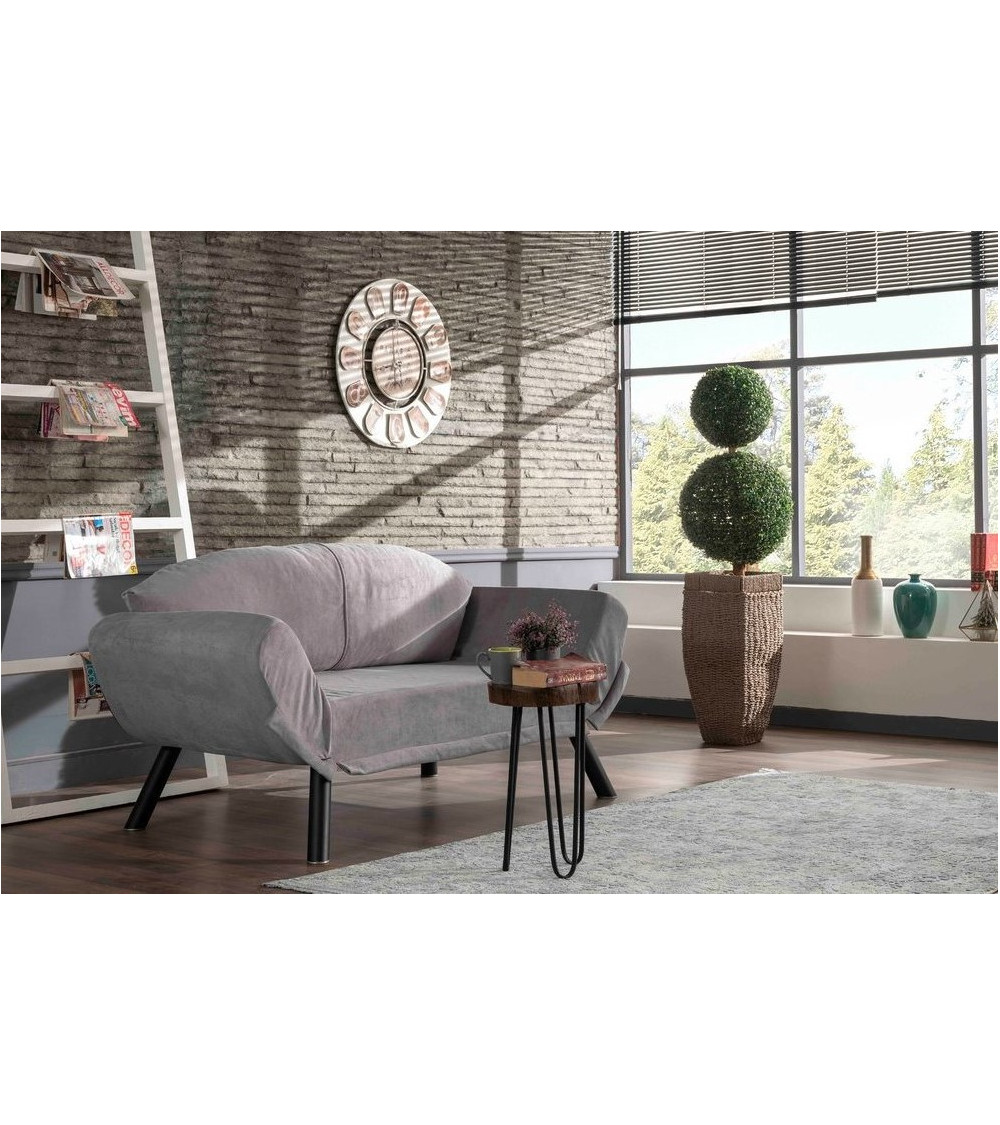 Canapé double convertible GENZO en plusieurs couleurs