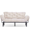 Ensemble canapé triple convertible et fauteuil NITTA en plusieurs couleurs