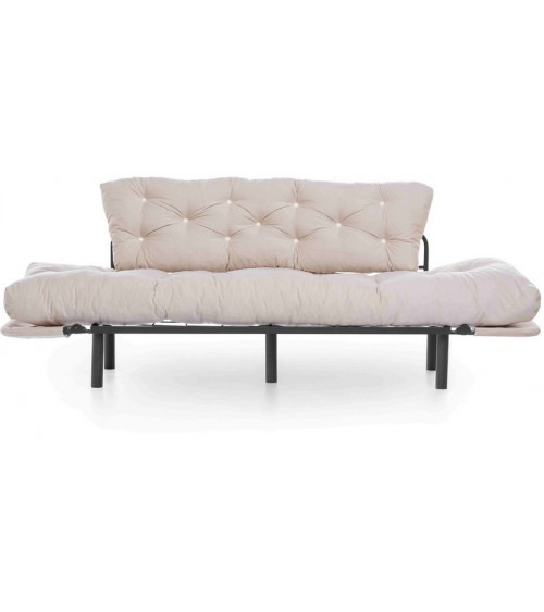 Ensemble canapé triple convertible et fauteuil NITTA en plusieurs couleurs